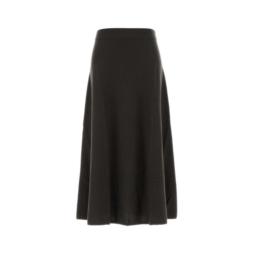 Lisa Yang Women Chocolate Cashmere Torie Skirt